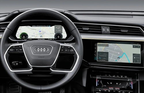 Audi e-tron műszerfal